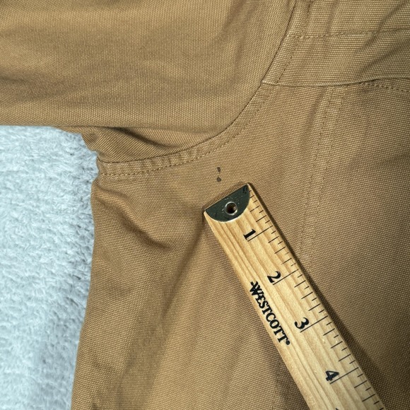 Patagonia Jacket Womens XL Brown Canvas Prairie Dawn 3-in-1 Barn Coat - Picture 11 of 16